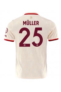 Fotbalové Dres Bayern Munich Thomas Muller #25 Třetí Oblečení 2024-25 Krátký Rukáv